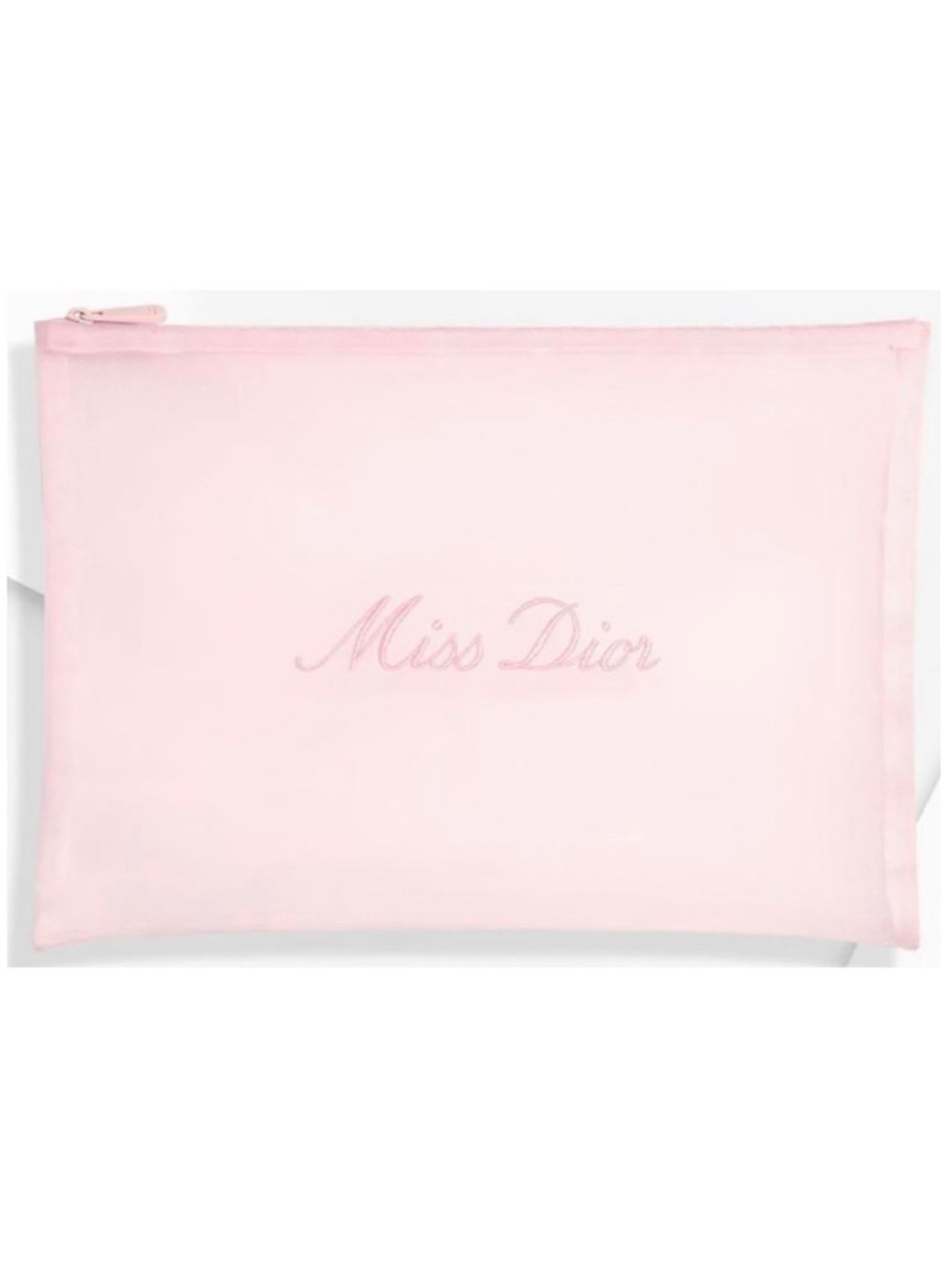 Dior Miss Dior Pink Mesh Cosmetic Pouch
